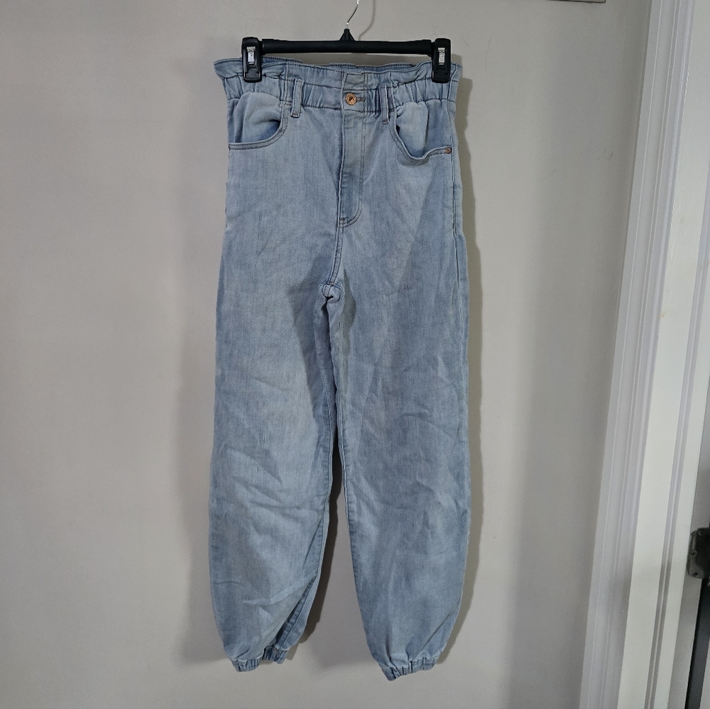 Express Light Blue Denim Pants